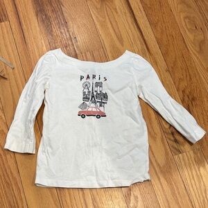 Paris quarter sleeve top